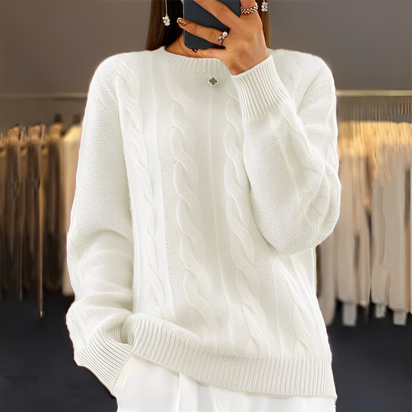 Leanne - Zeitlos schicker Frauenpullover