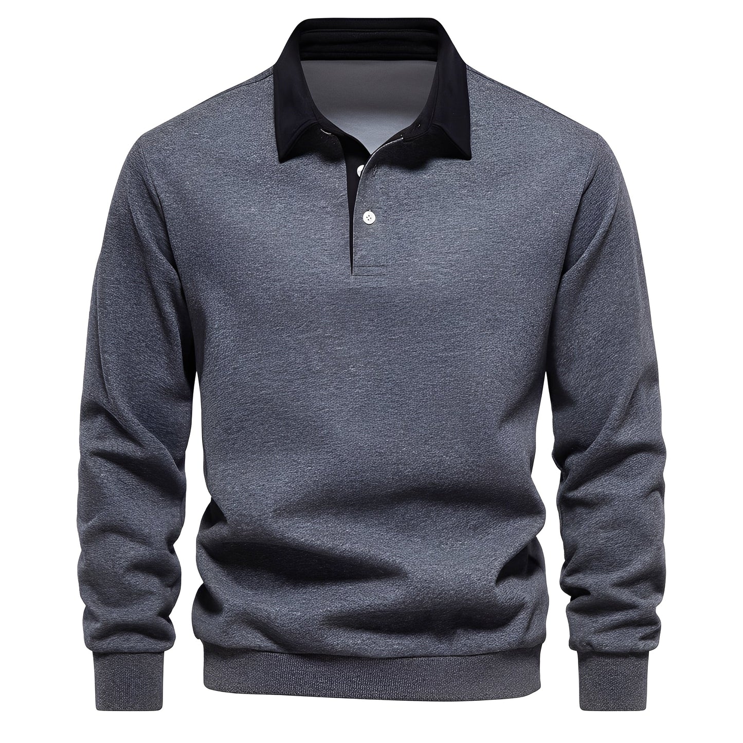 Sonnie - Komfortables Herren-Langarm-Poloshirt