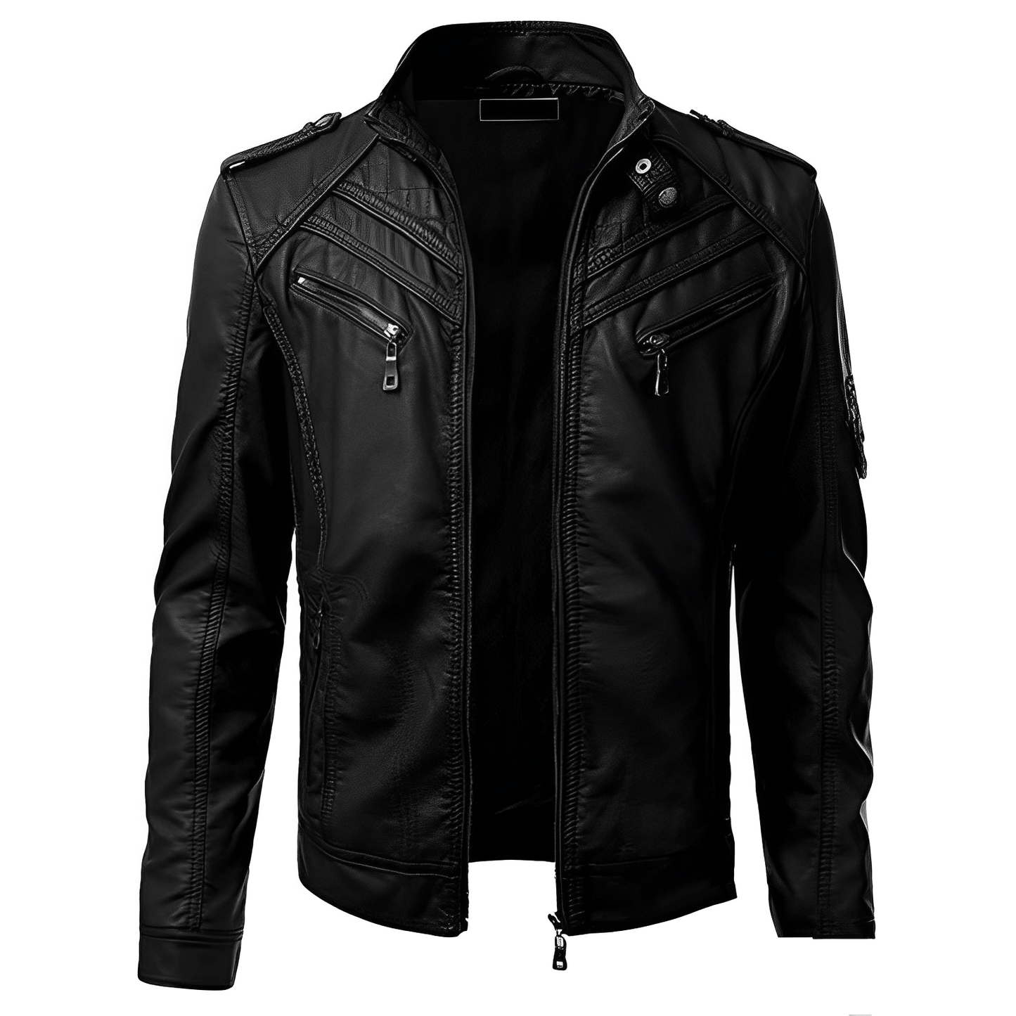 Lucas - Luxuriöse Lederjacke im modernen Stil
