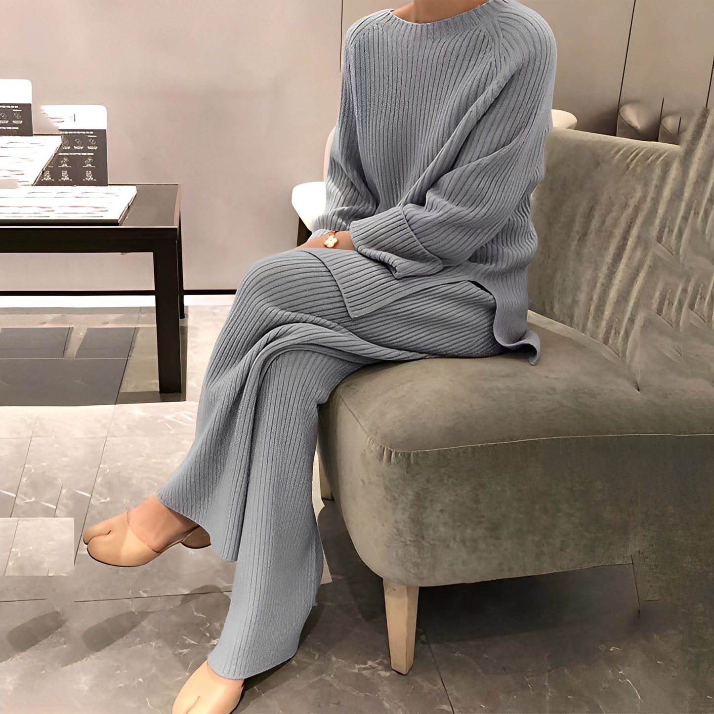 Carolina - Angenehmes und legeres Damen-Strickset