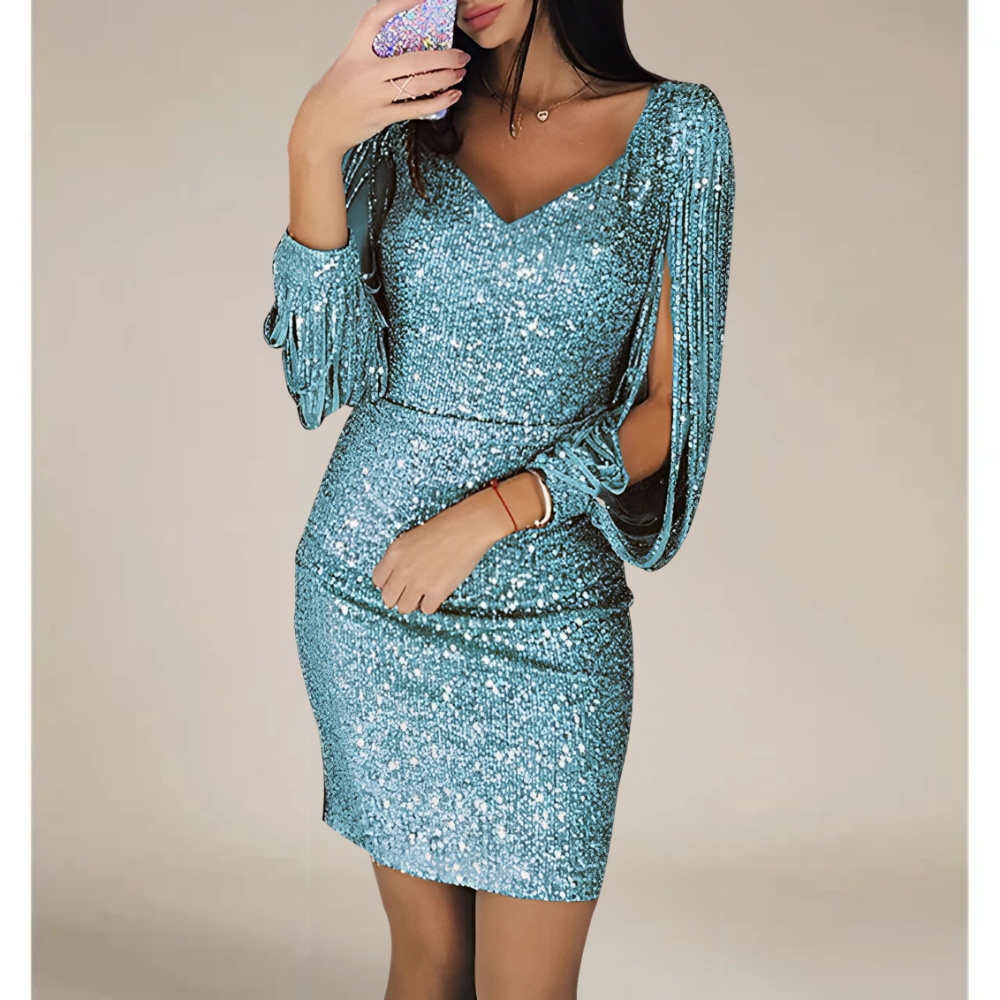 Anika – Glitzerndes Abendkleid