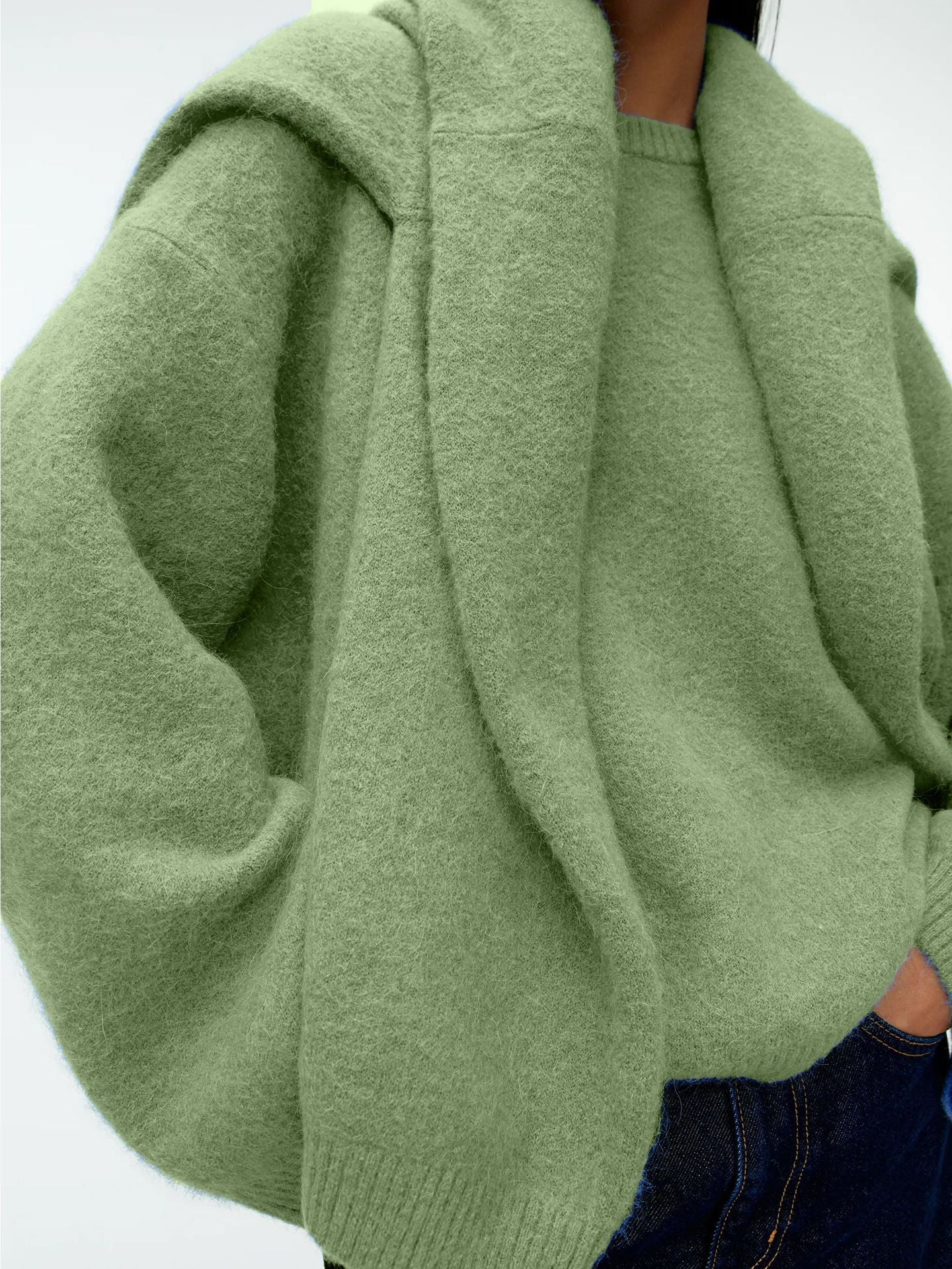 Caelie - Bequemer, dicker Kaschmirpullover für Damen