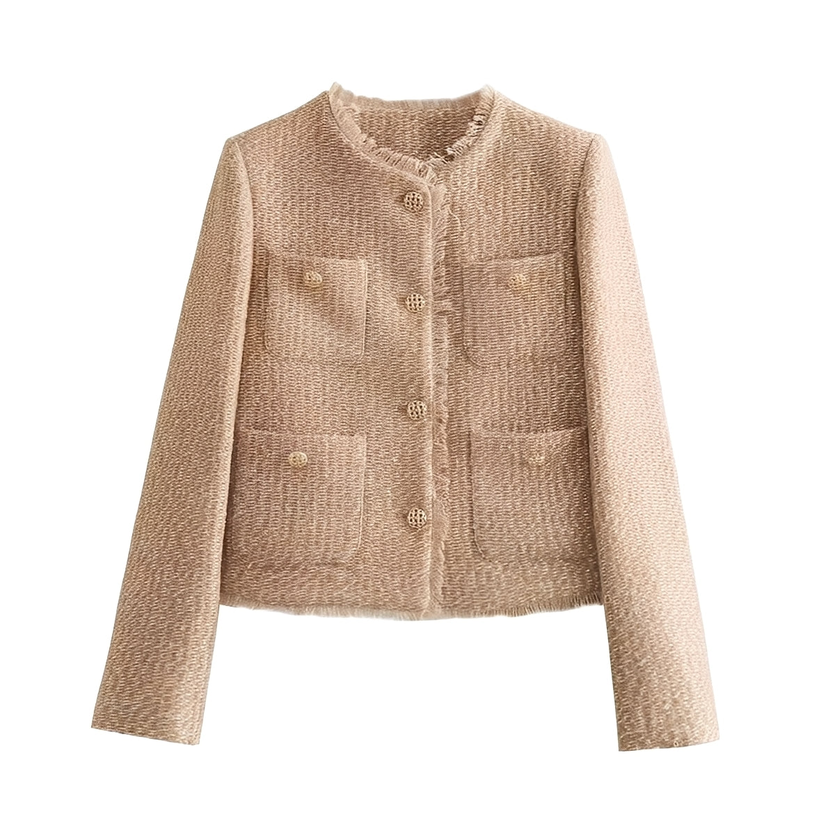 Samantha - Elegante Woll-Tweedjacke für Frauen