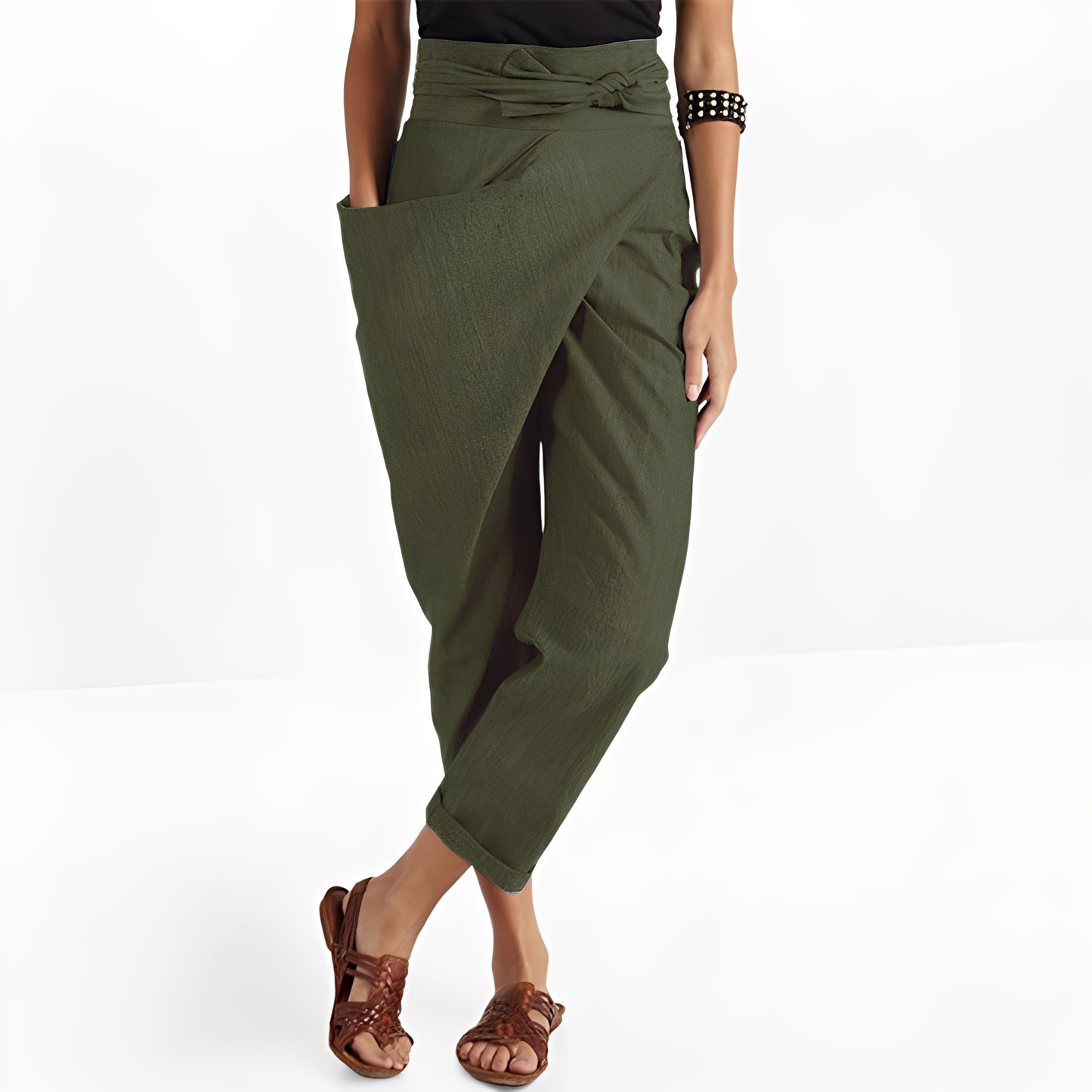 Courteney - Bequeme Damen-Haremshose mit hoher Taille