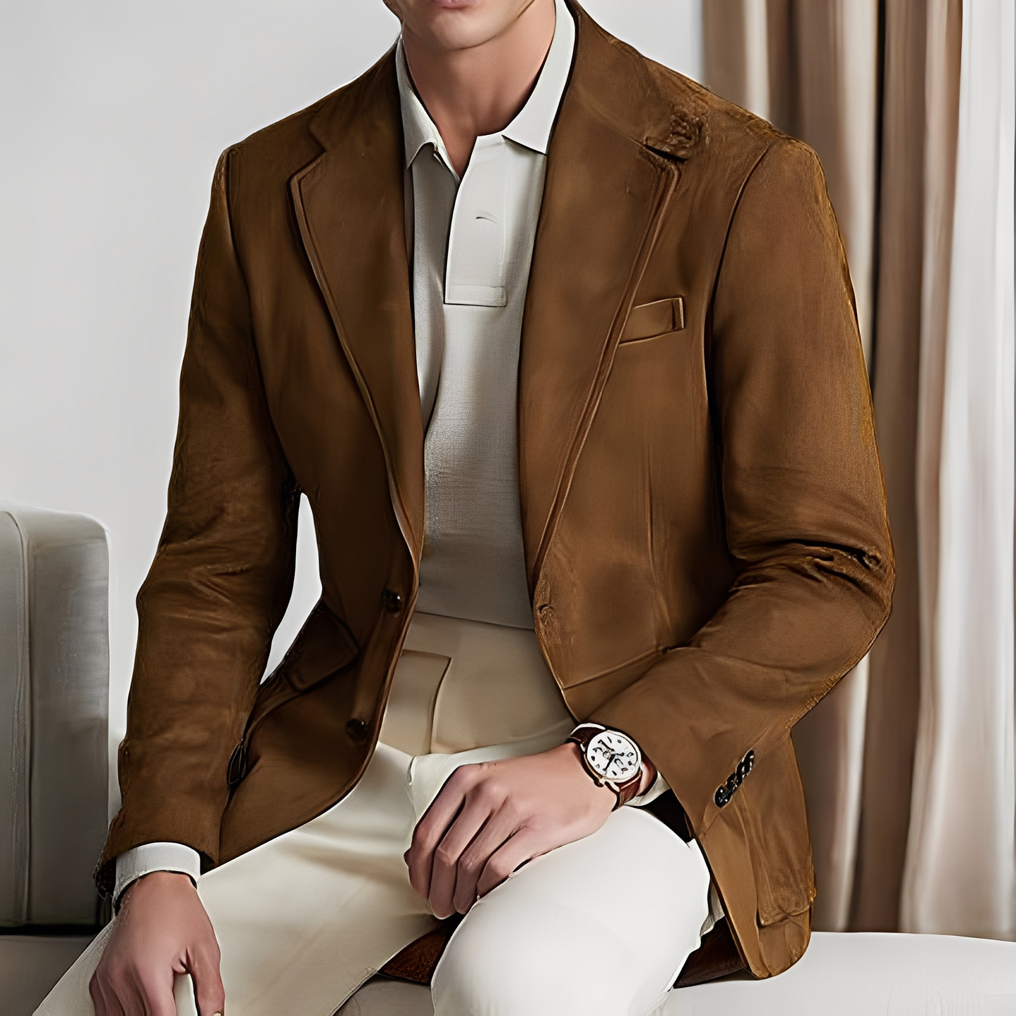 Martin - Schicker Herrenblazer mit Knopf