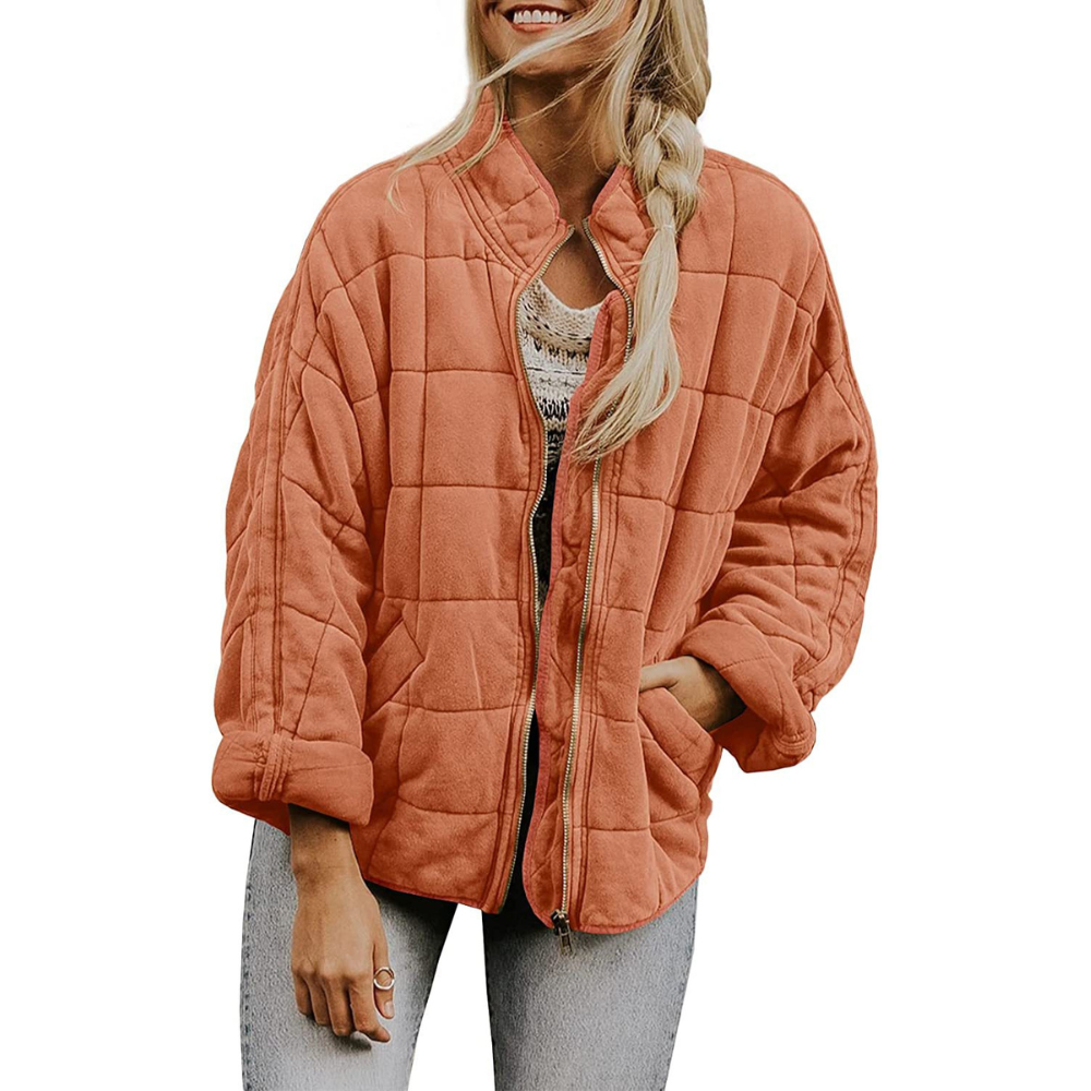Reilly - Warme, lockere Damenjacke mit Taschen