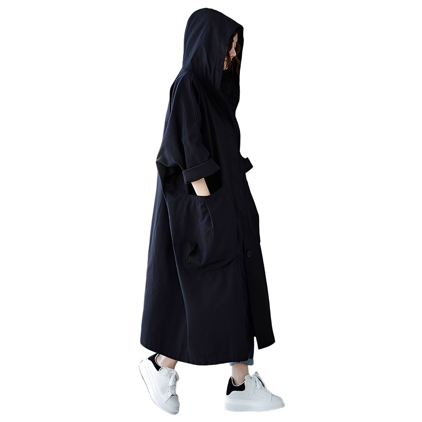 Nona - Wasserabweisende, lockere Damenjacke mit Kapuze