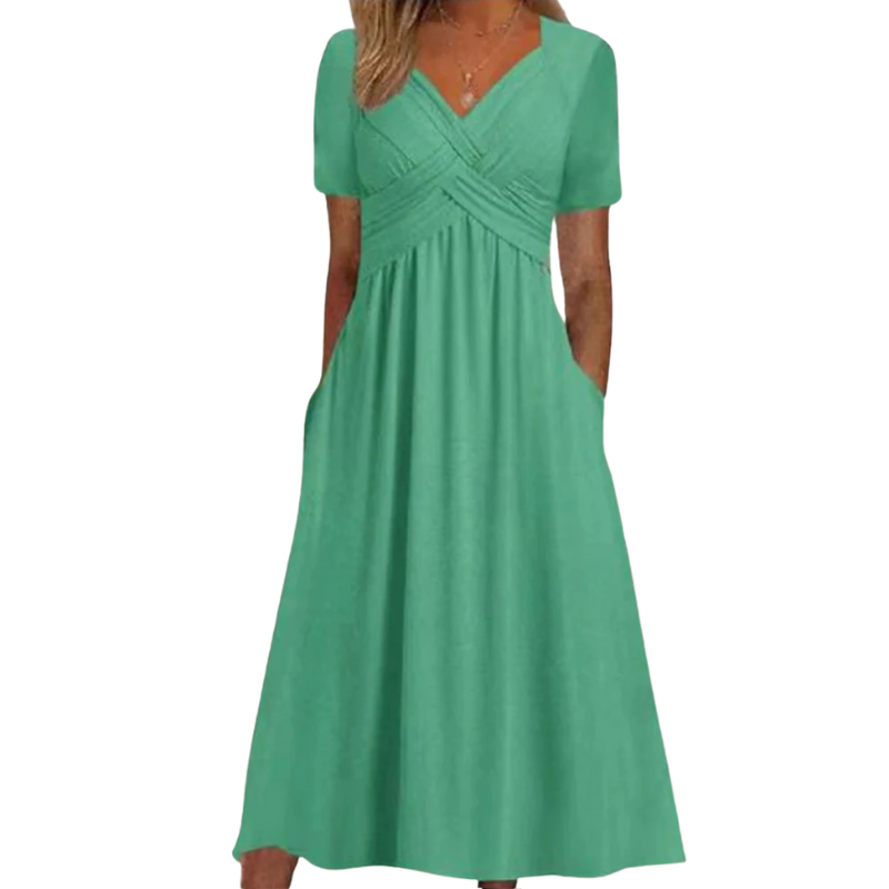 Ara - Stylisches Kleid mit V-Ausschnitt