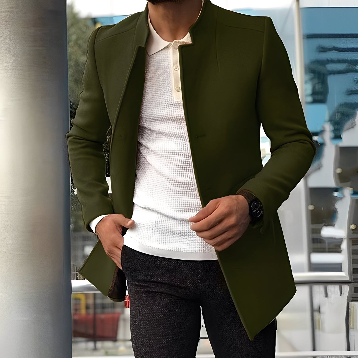Joshua - Stylische Slim-Fit-Jacke für Herren