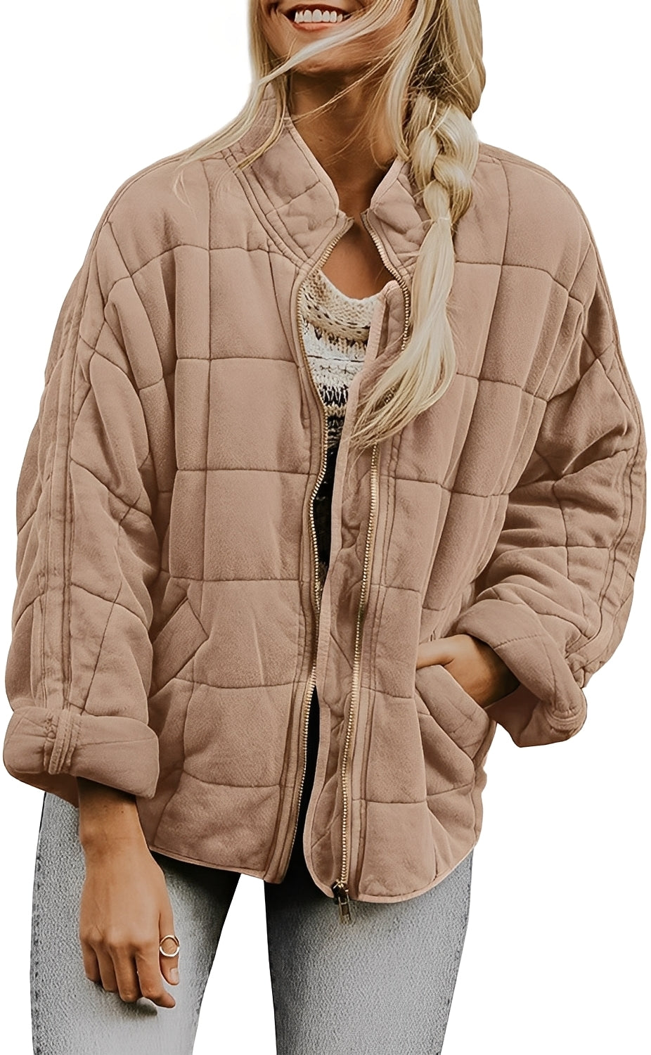 Mikaela - Damen Oversize-Jacke für kalte Tage