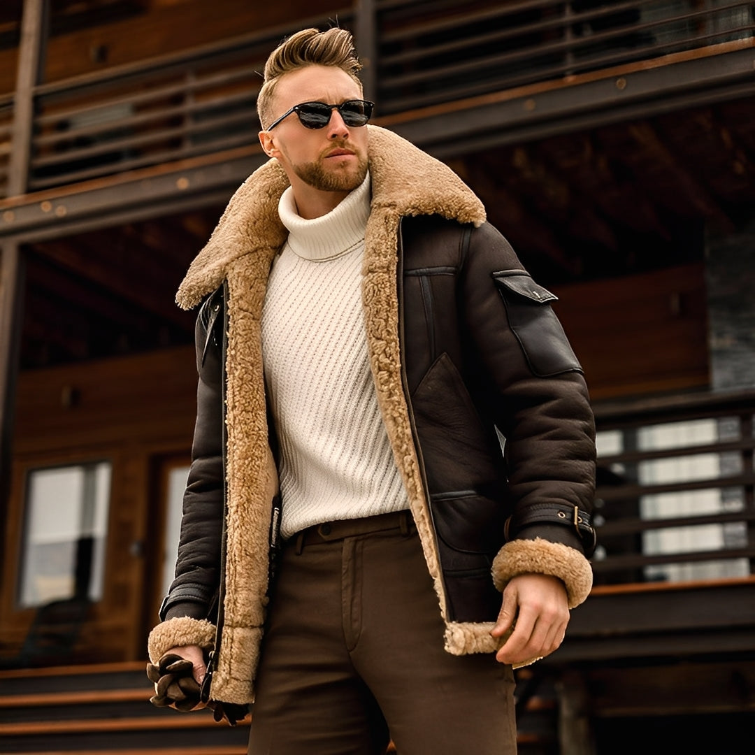 Jarod - Schicke Winterjacke mit Fleece für Herren
