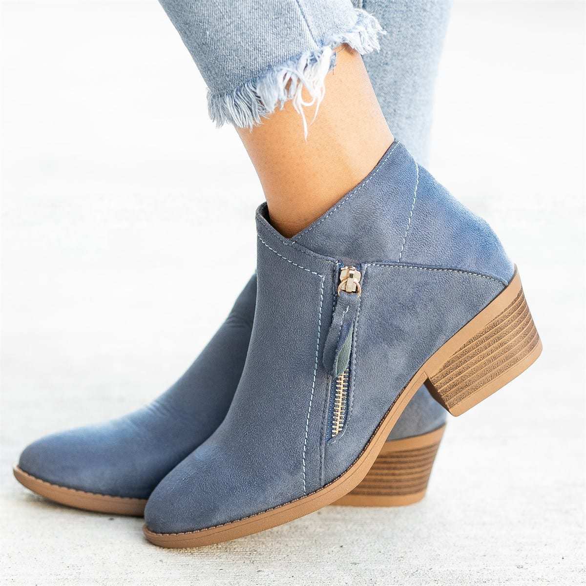 Elizabeth - Schicke Wildlederstiefel für Frauen