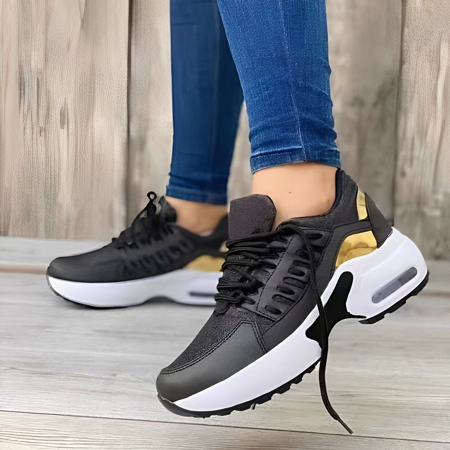 Evaline - Bequeme Damen-Sneaker aus Mesh