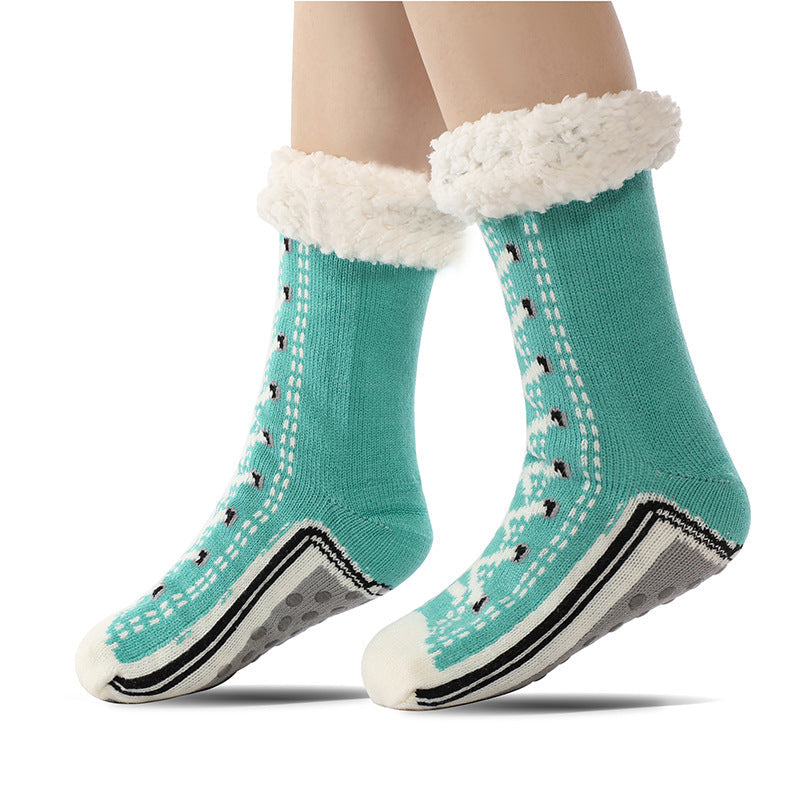Sharla - Stilvolle Damen-Berber-Fleece-Socken