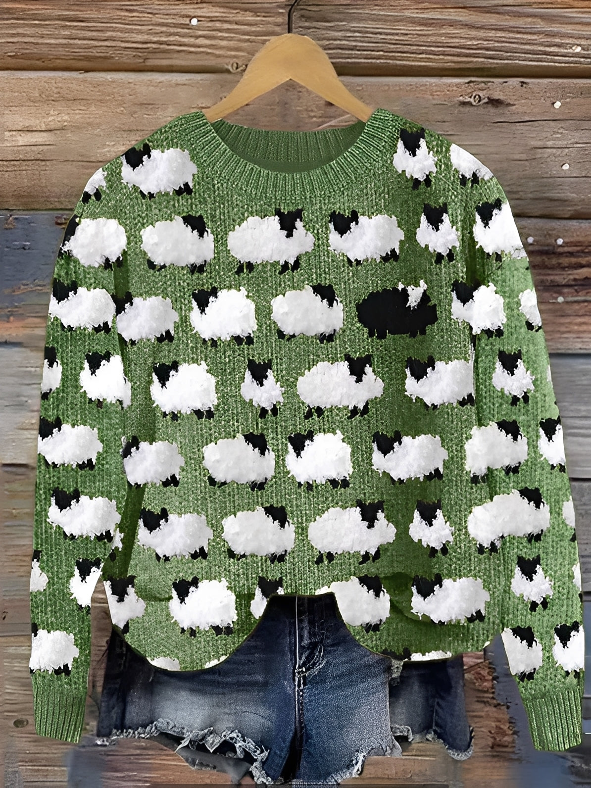 Shannah - Gemütlicher Strickpullover mit schickem Muster für Damen