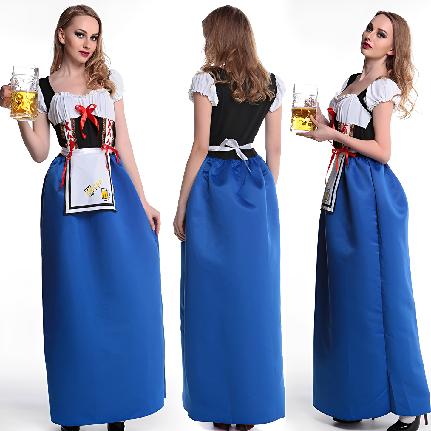 Elisabeth - Schönes langes Volksfestkleid für Frauen