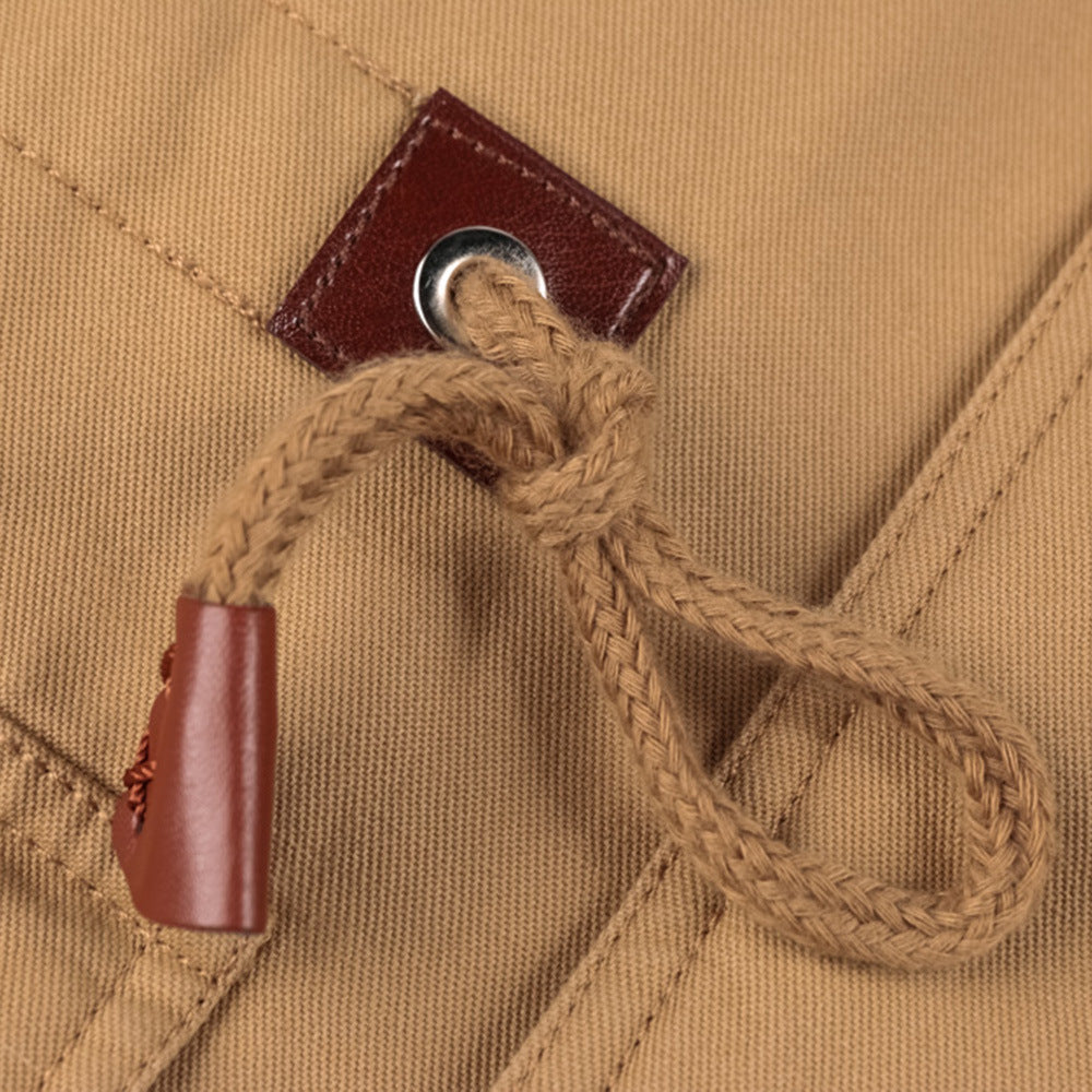 Dominic - Exklusive Samtjacke mit herausnehmbarer Kapuze für Herren