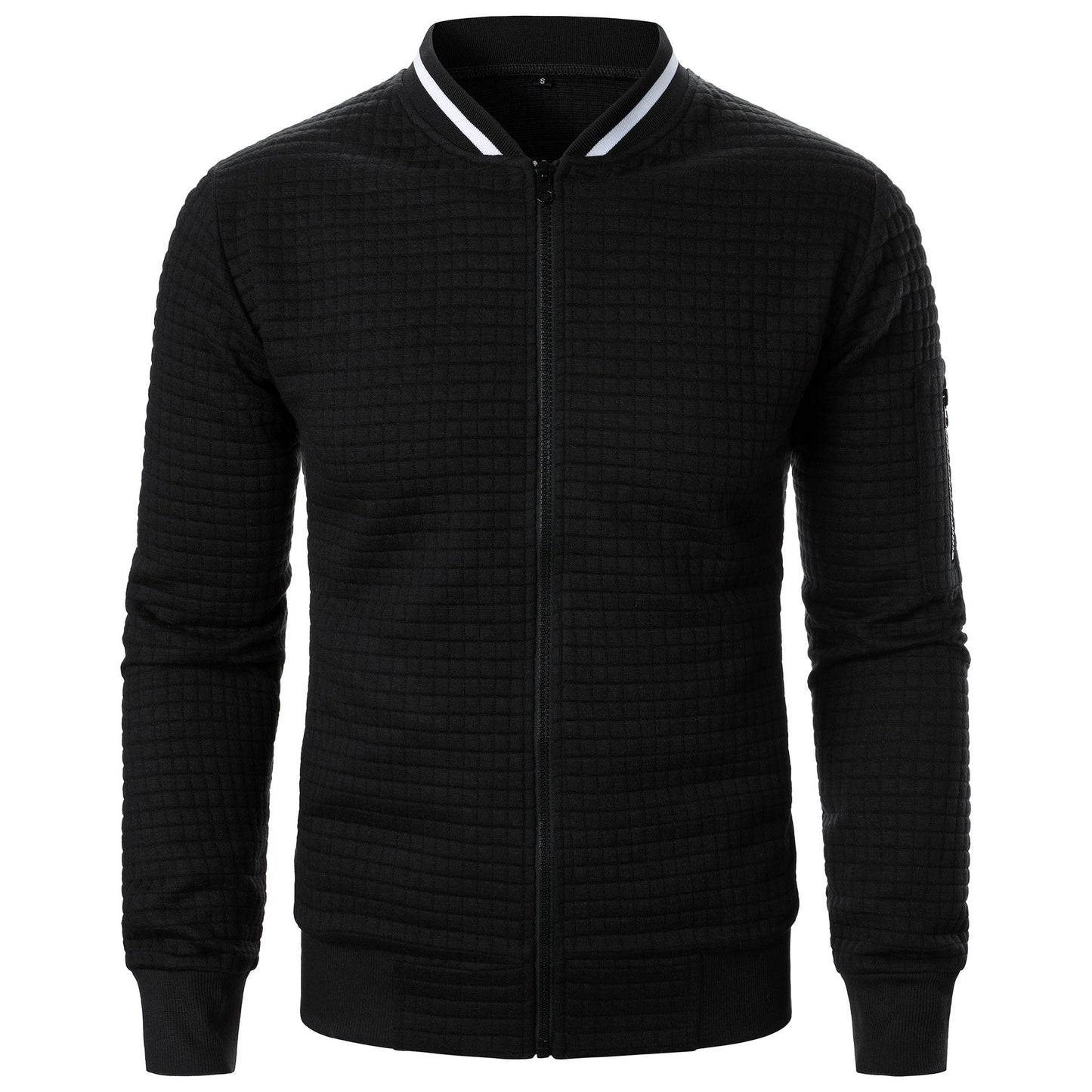 Malcom - Moderner Herrenpullover mit Zipper