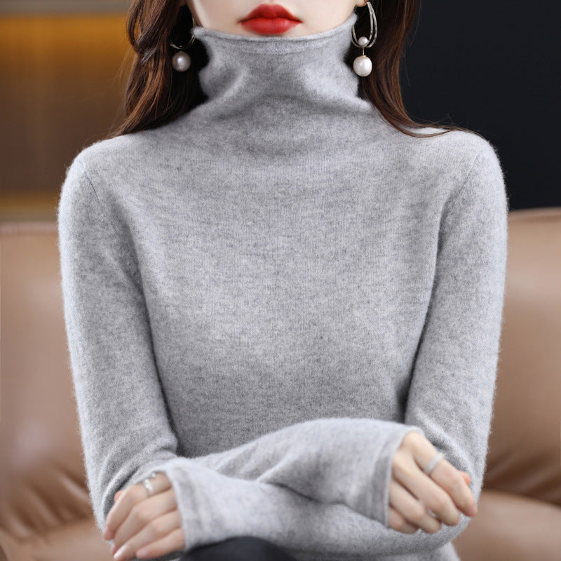 Ethelinda - Eleganter Damen-Rollkragenpullover