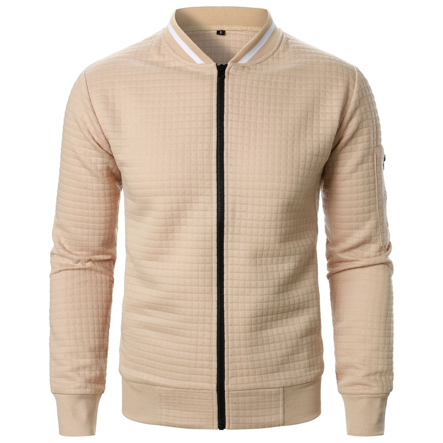 Malcom - Moderner Herrenpullover mit Zipper