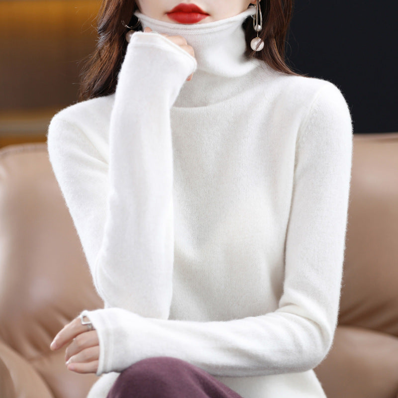 Ethelinda - Eleganter Damen-Rollkragenpullover
