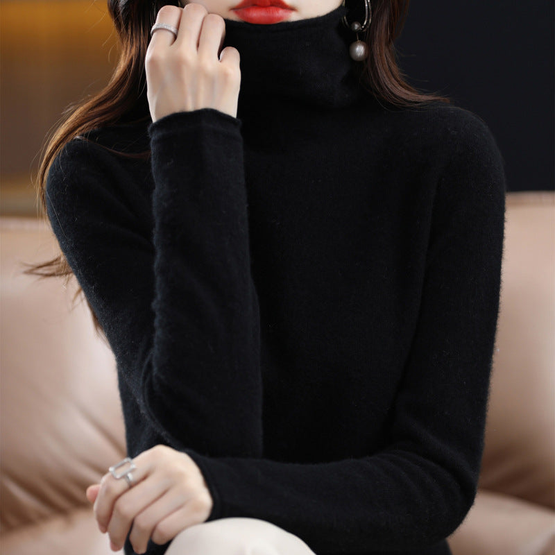Ethelinda - Eleganter Damen-Rollkragenpullover