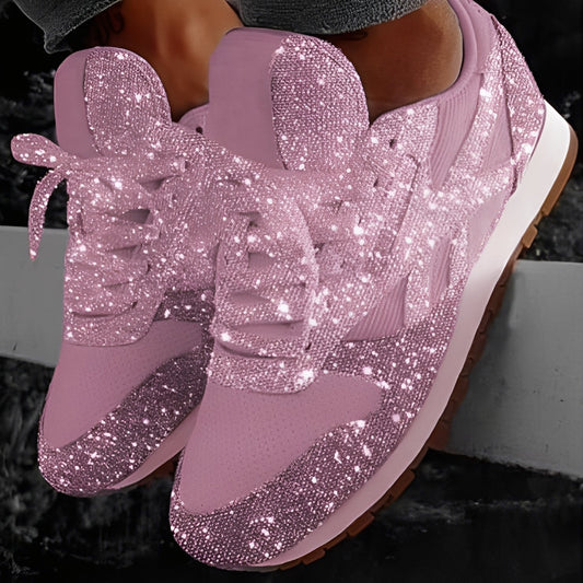 Kaycee - Schimmernde, gemütliche Muffin-Sneaker für Damen