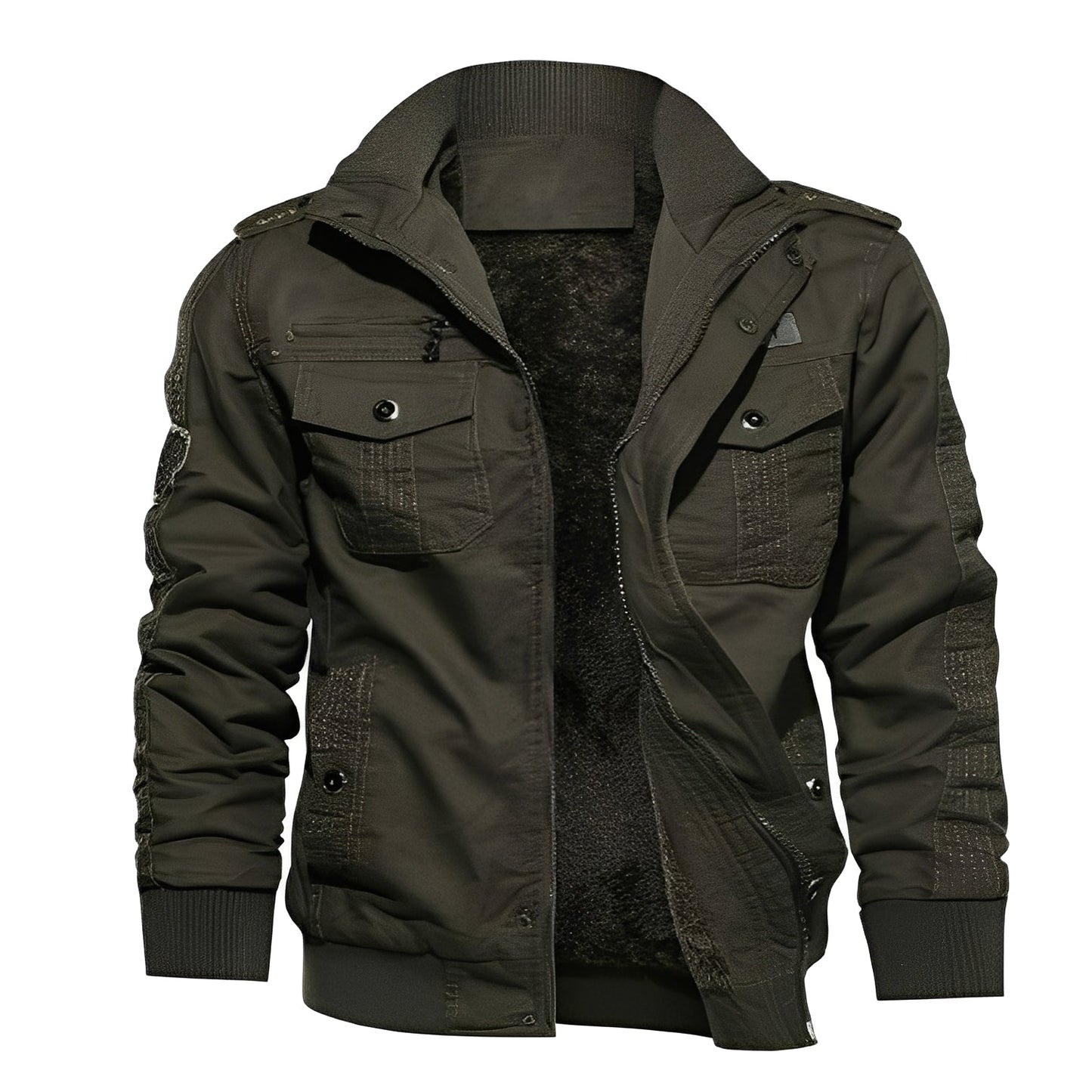 Gary - Stylische Herren-Fleecejacke mit Taschen