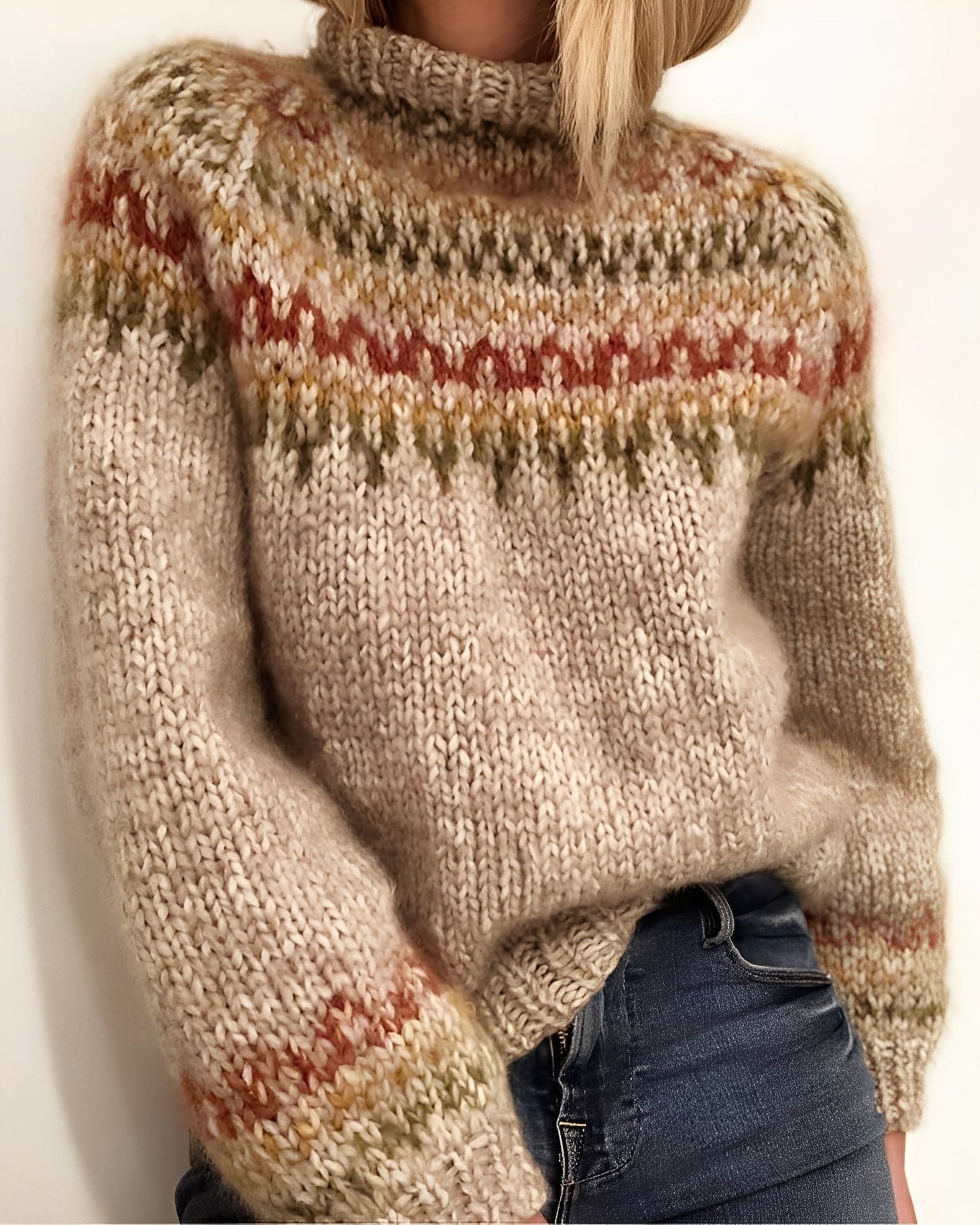 Layne - Hübscher Rollkragenpullover für Damen