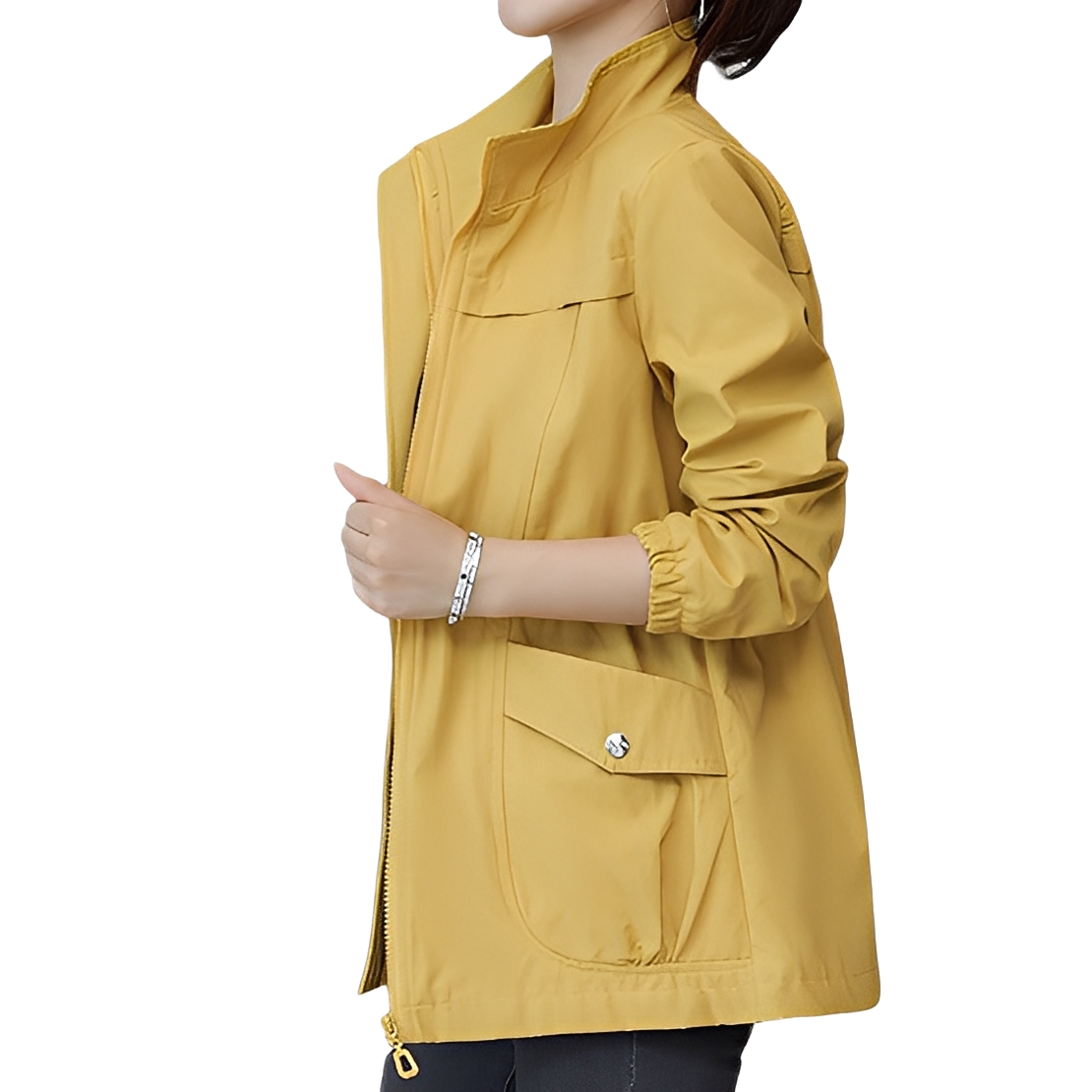 Gwenda - Modische Damenjacke mit einstellbarer Taille