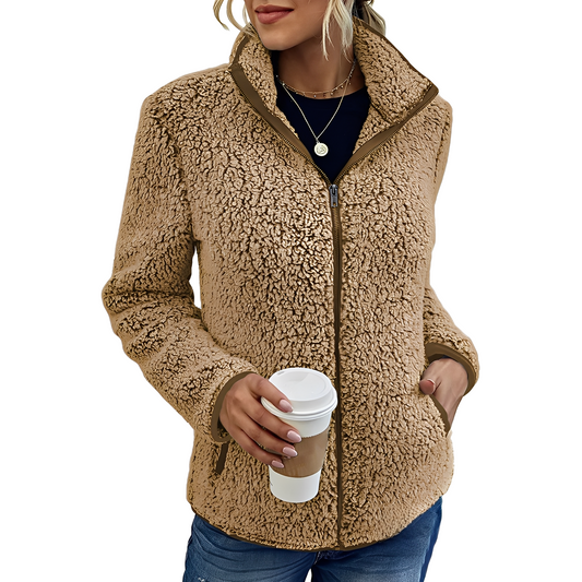 Larissa - Stilvolle, warme Damen-Fleecejacke