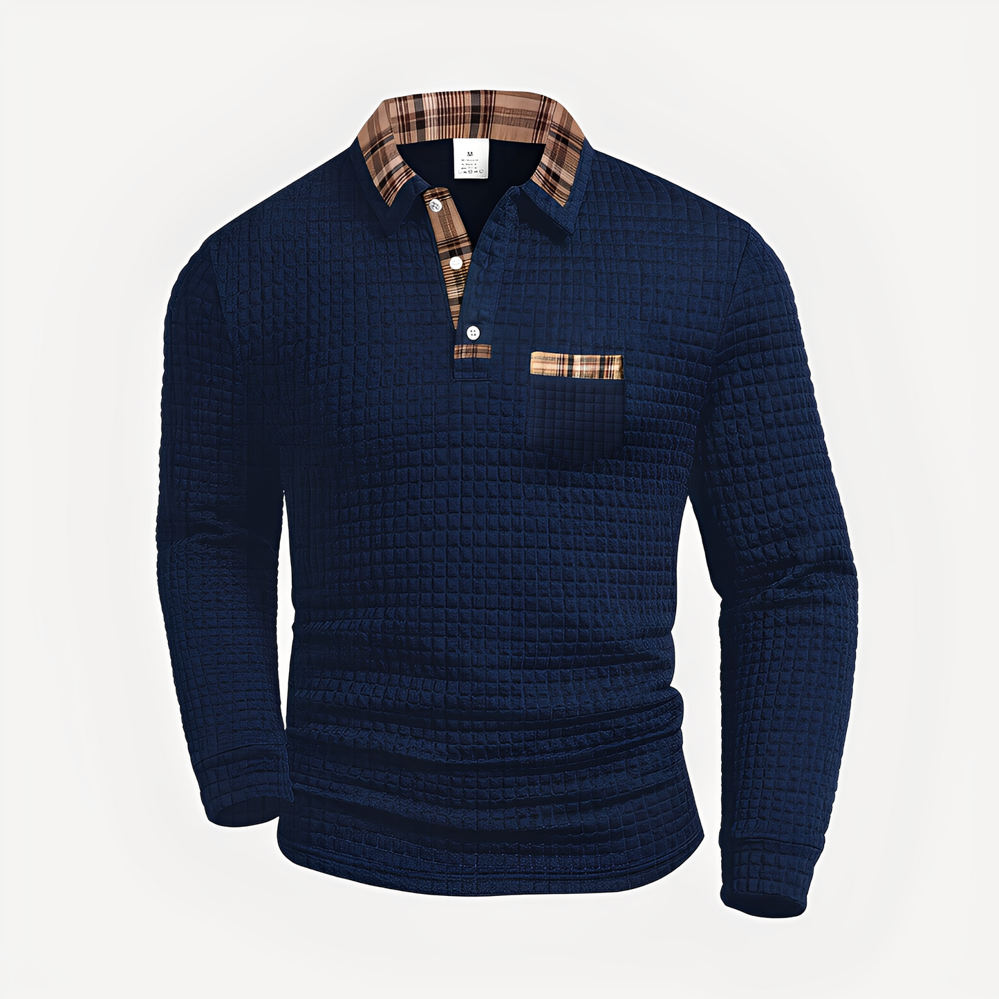 Morris - Herren-Poloshirt mit langen Ärmeln und elegantem Stil