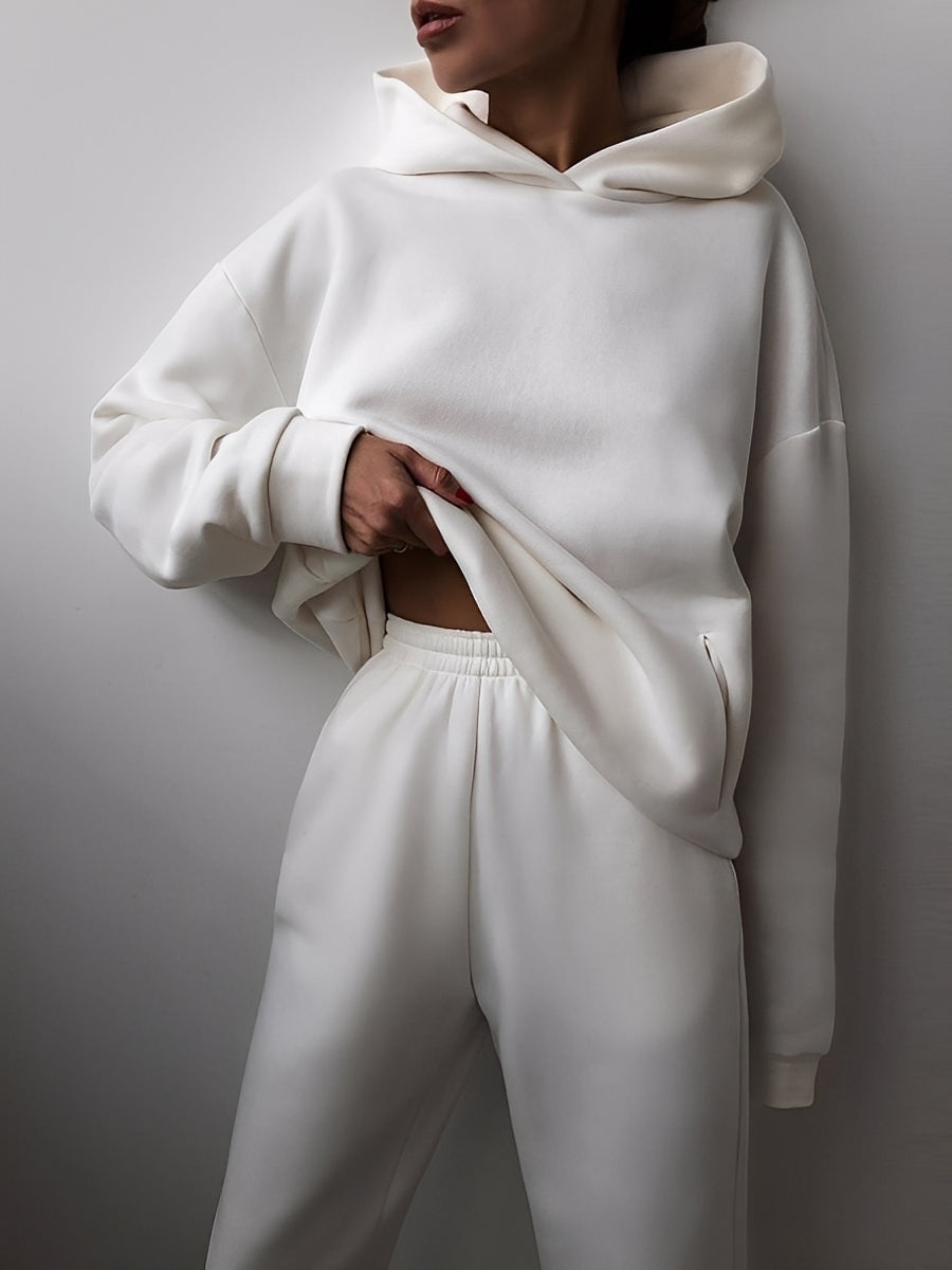 Jasmine - Komfortables Damen Jogging-Set mit Kapuze