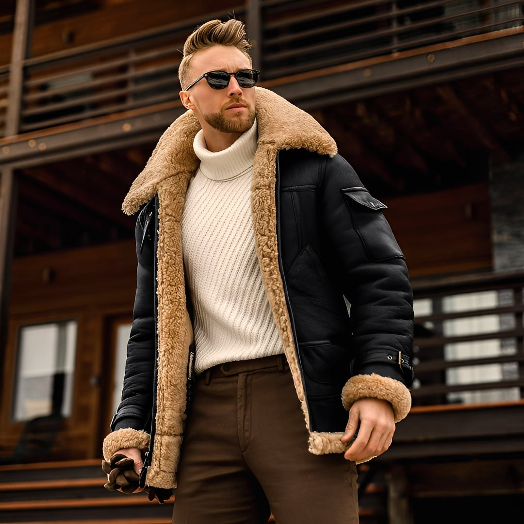 Jarod - Schicke Winterjacke mit Fleece für Herren