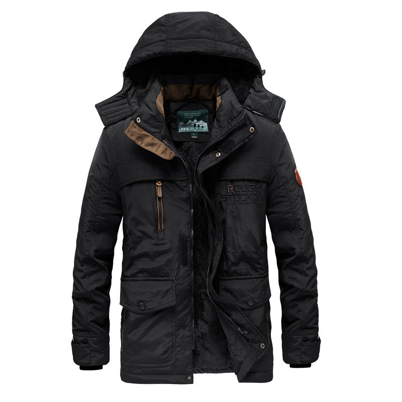 Lenard - Universelle, dick gepolsterte Herrenjacke