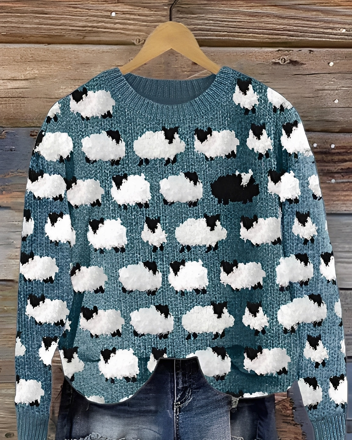 Shannah - Gemütlicher Strickpullover mit schickem Muster für Damen