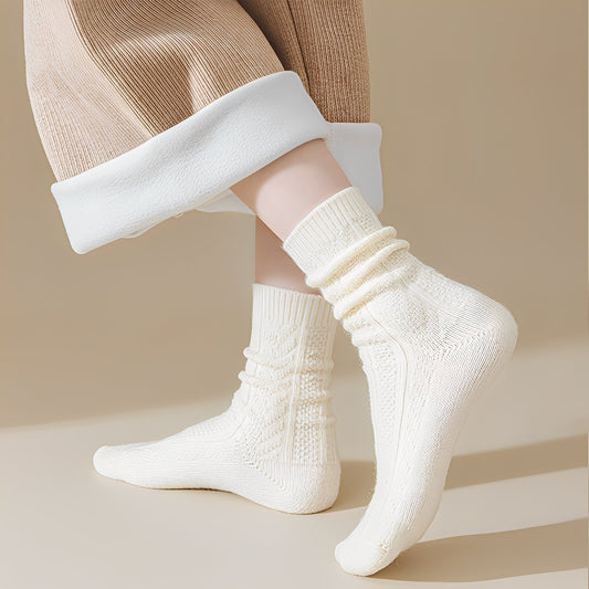 Marcelyn - Elegante, dicke und warme Wollsocken für Damen