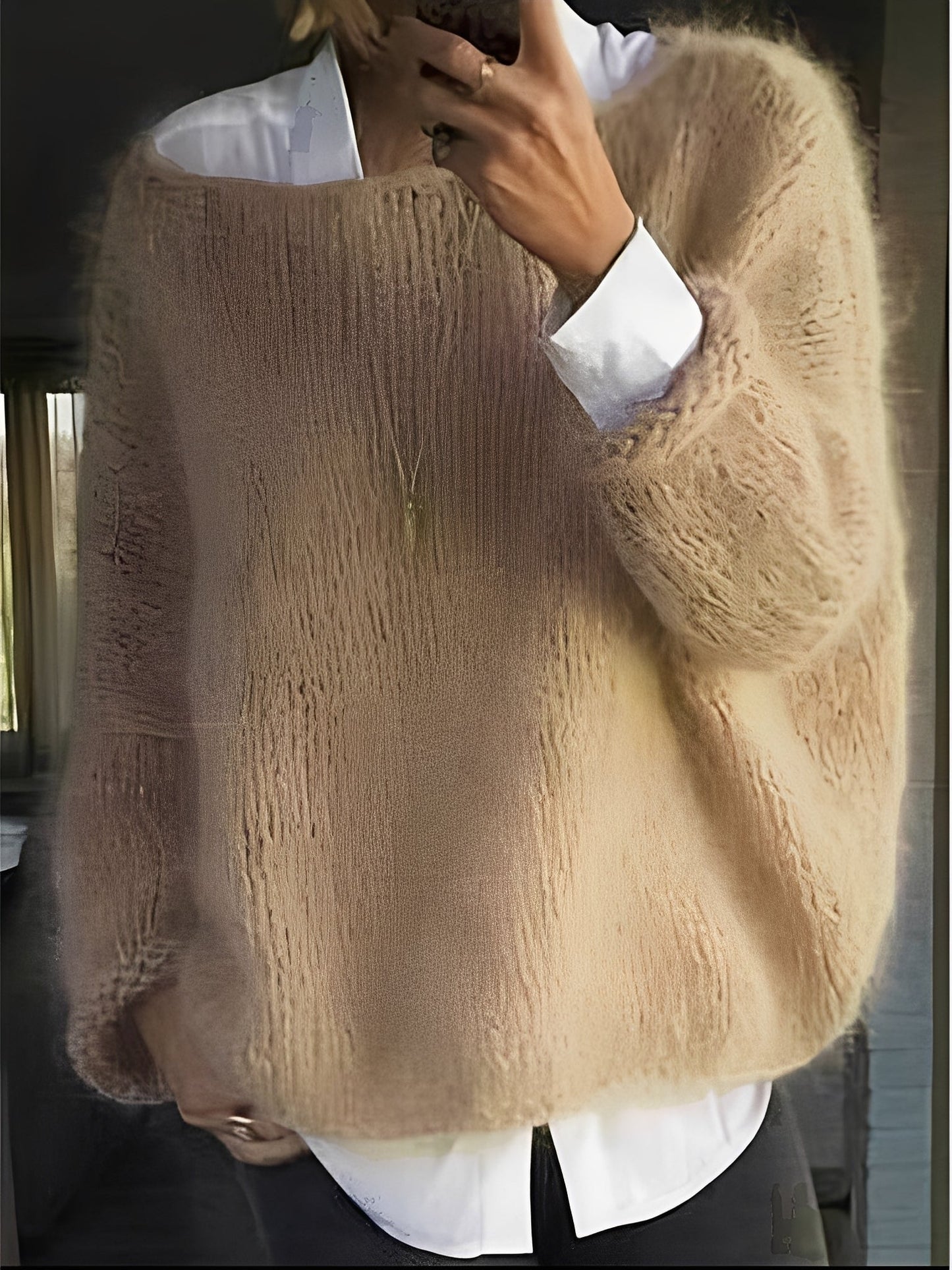 Quintella - Damen Pullover mit Rundhalsausschnitt