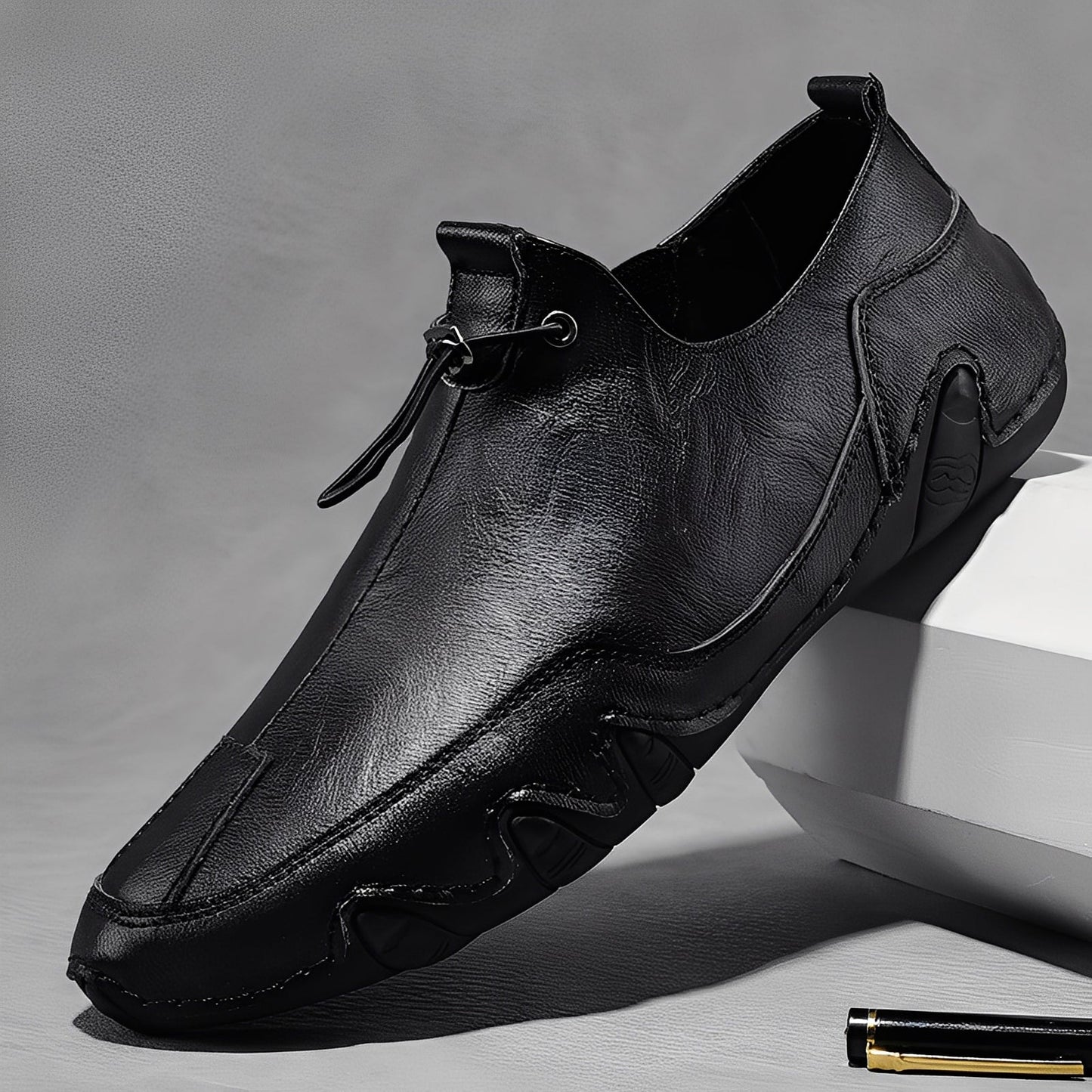 Everard - Trendige, bequeme Leder-Slipper für Herren