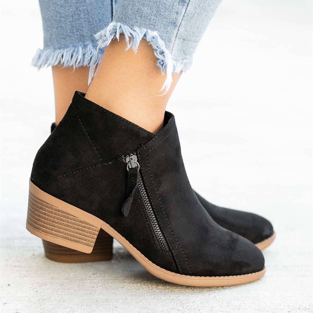 Elizabeth - Schicke Wildlederstiefel für Frauen
