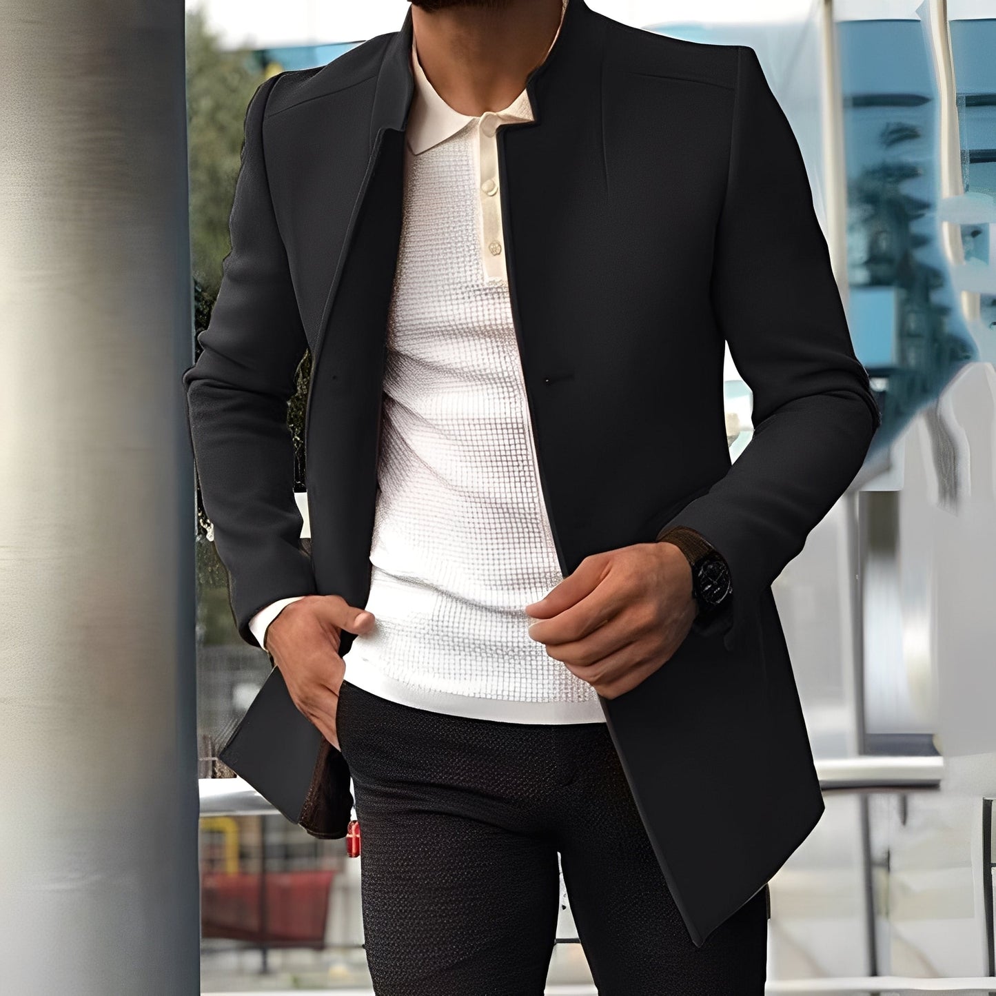 Joshua - Stylische Slim-Fit-Jacke für Herren