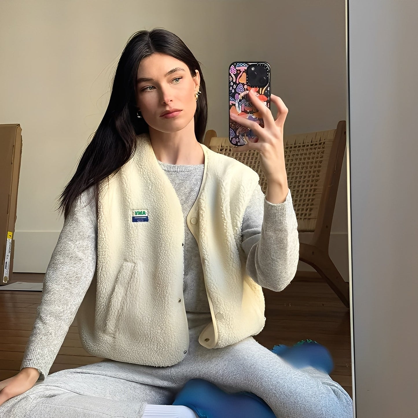 Vanessa - Gemütliche Fleece-Weste für Damen