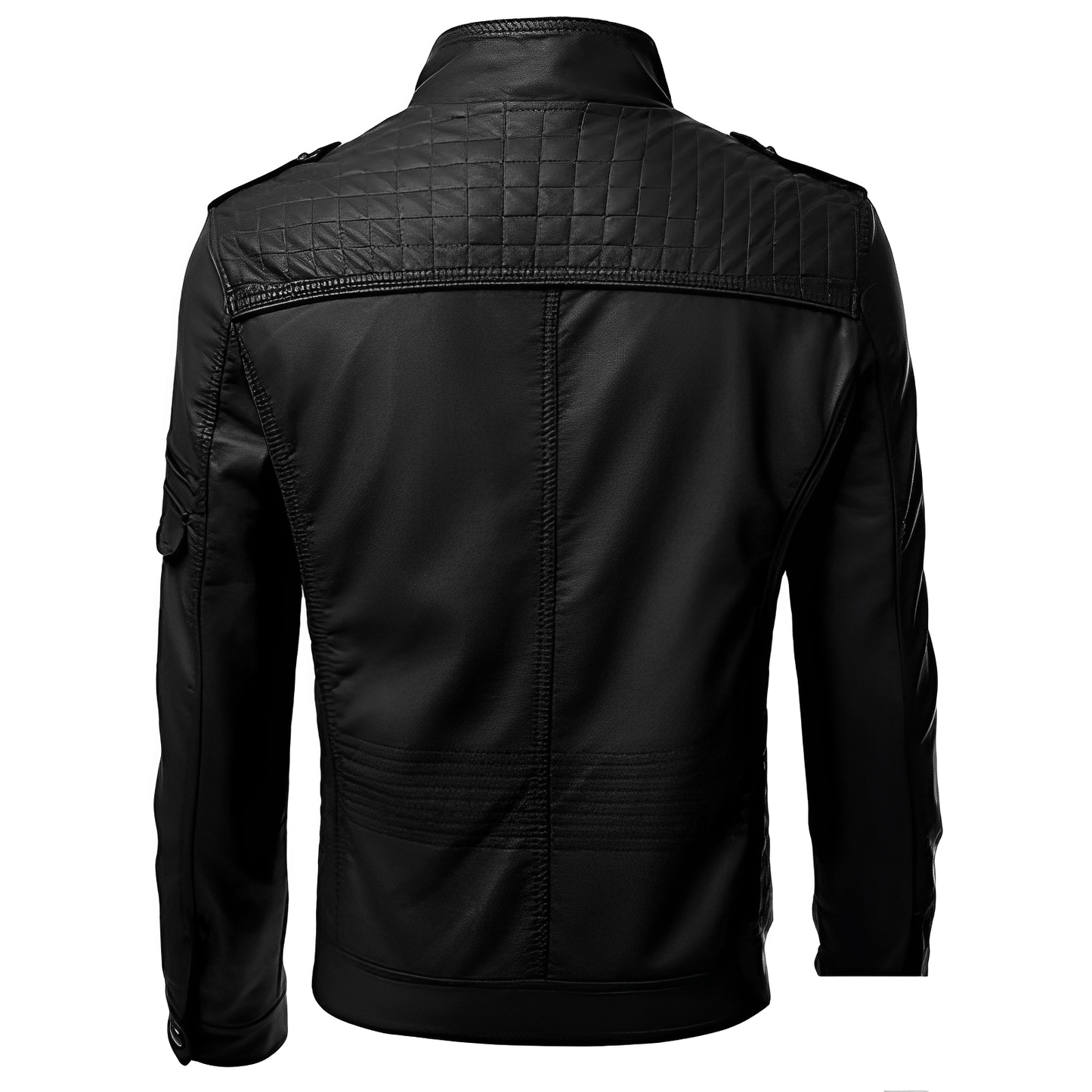 Lucas - Luxuriöse Lederjacke im modernen Stil