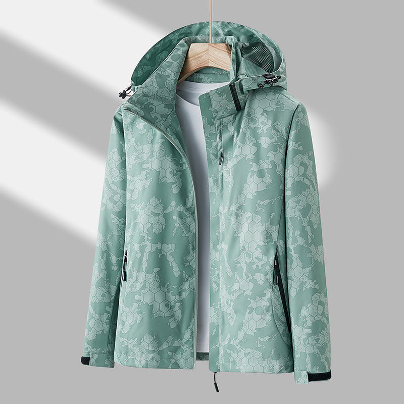 Palmer - Unisex Windjacke mit Kapuze und Stil