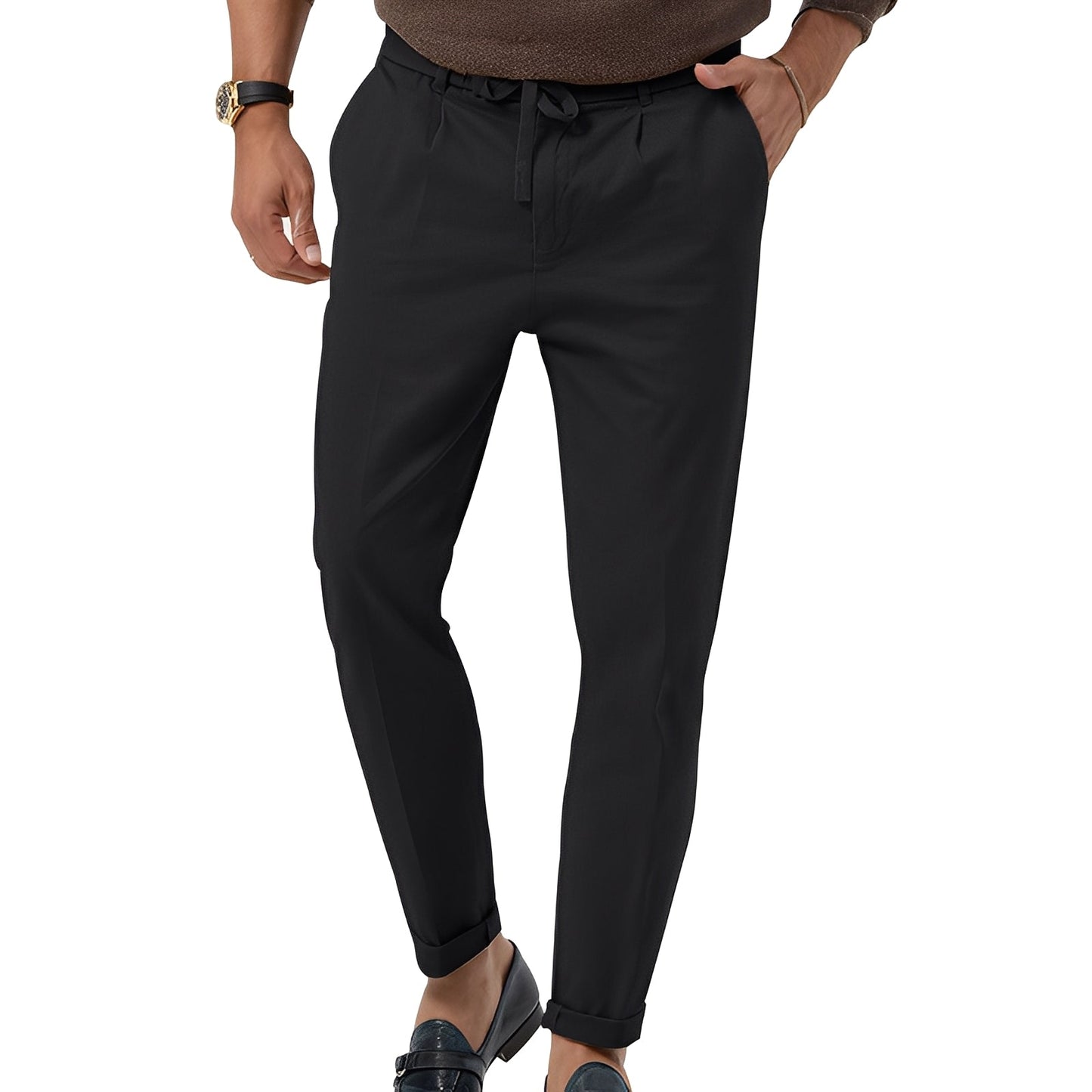 Karson - Gerade geschnittene formelle Herrenhose