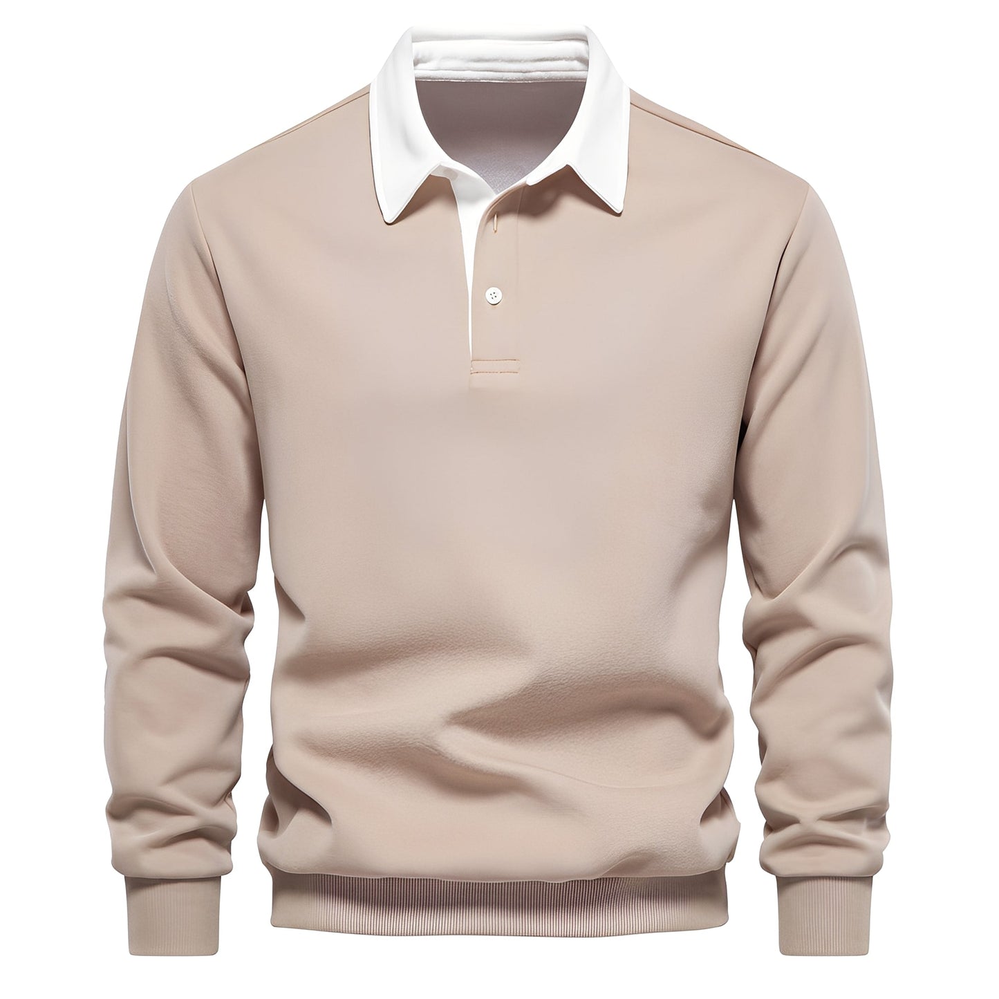Sonnie - Komfortables Herren-Langarm-Poloshirt