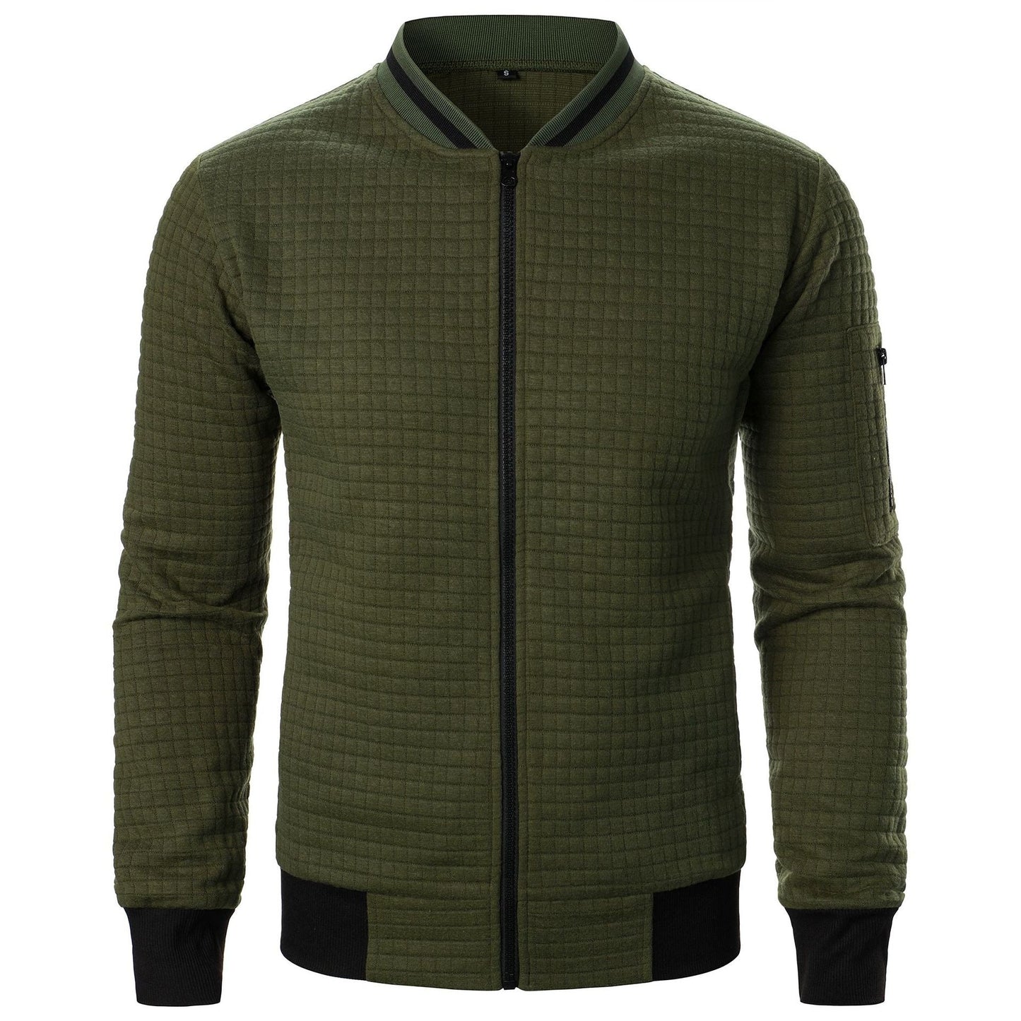 Malcom - Moderner Herrenpullover mit Zipper