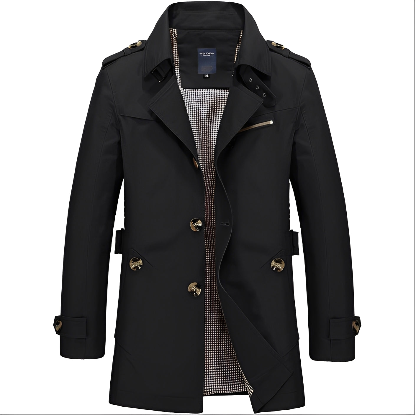 Kolton - Schicker Windjacken-Trenchcoat für Männer