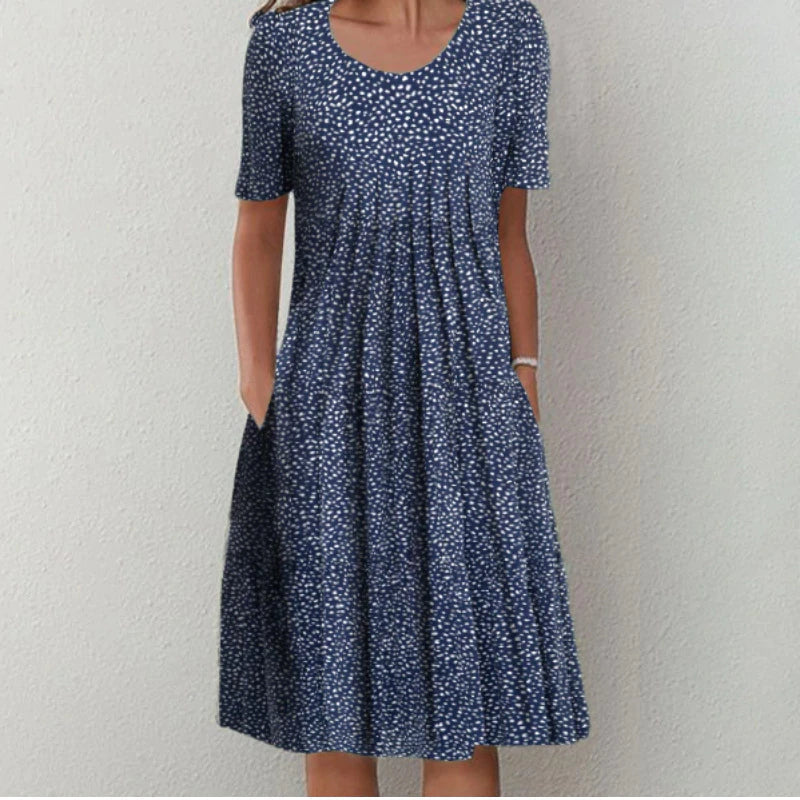 Anne - Kleid Floral Strahlende Blüte