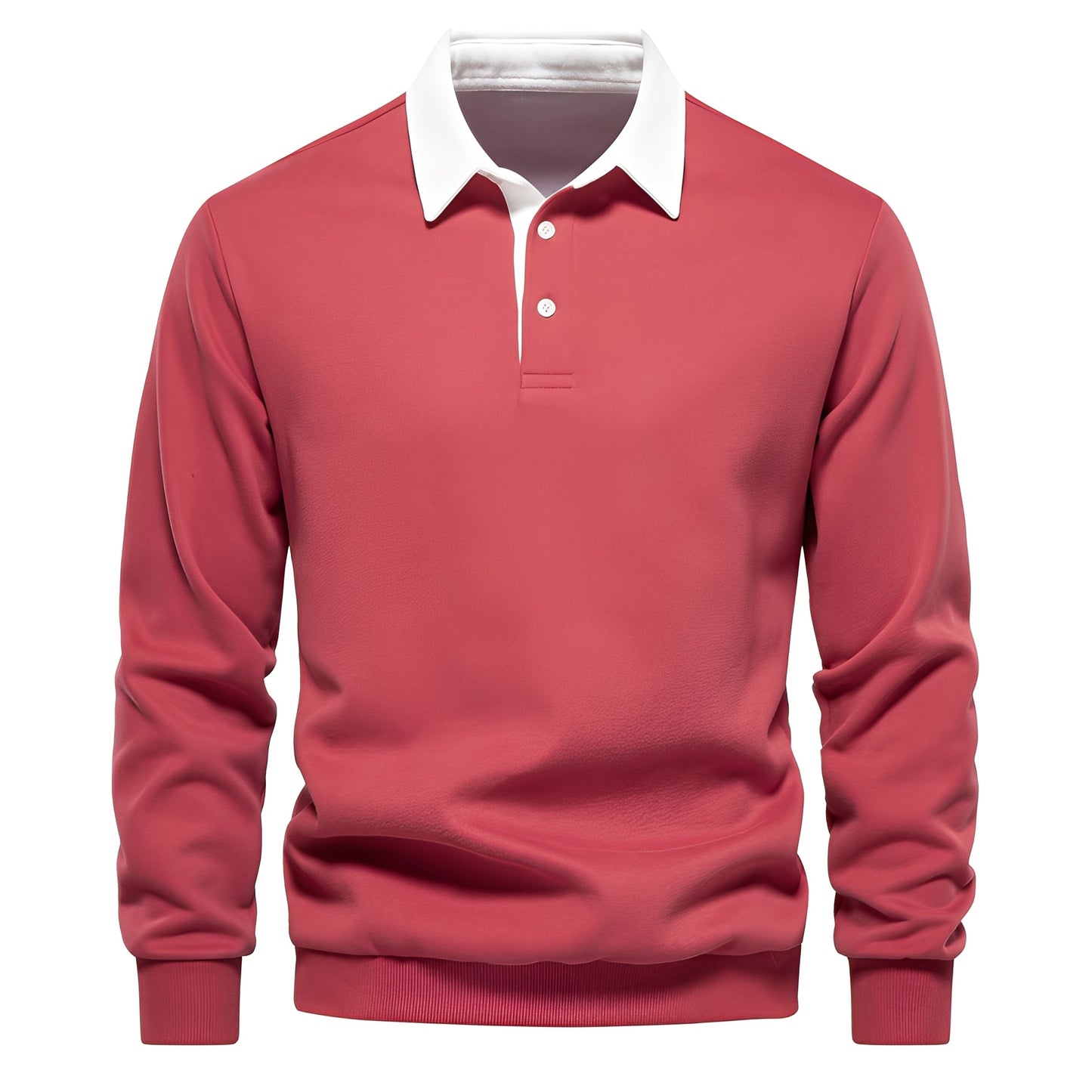Sonnie - Komfortables Herren-Langarm-Poloshirt